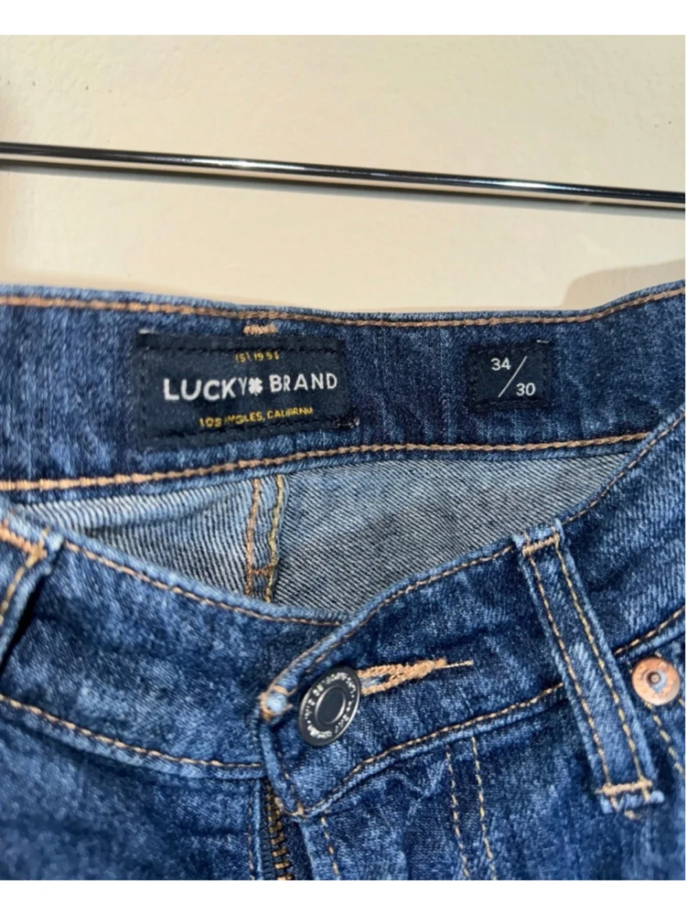 Lucky Brand 121 Slim Jeans, Blue, Size 34x30